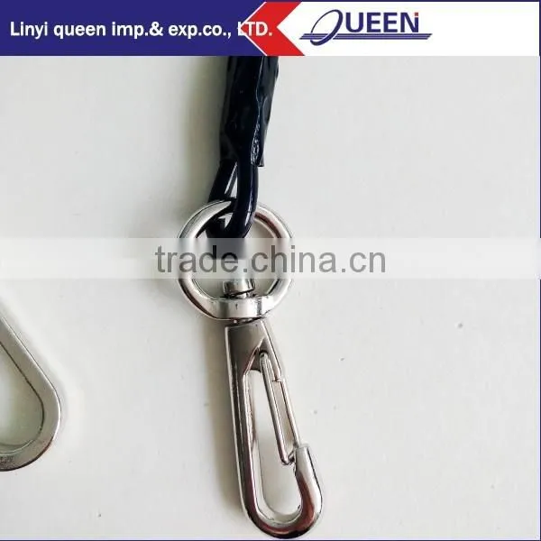 Spring Steel Wire Safety Tool Lanyards With Locking Carabiners