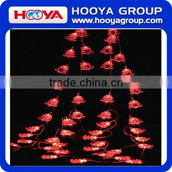Outdoor Decoration Christmas Tree Shape Street Light