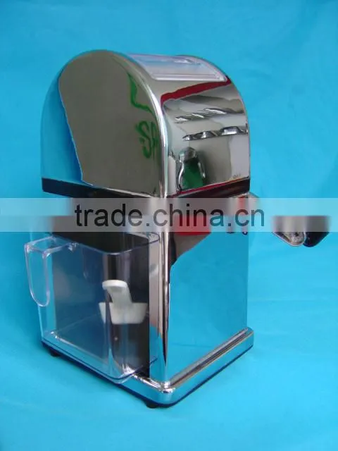hand-operated and motor-run ice shaver ice crusher