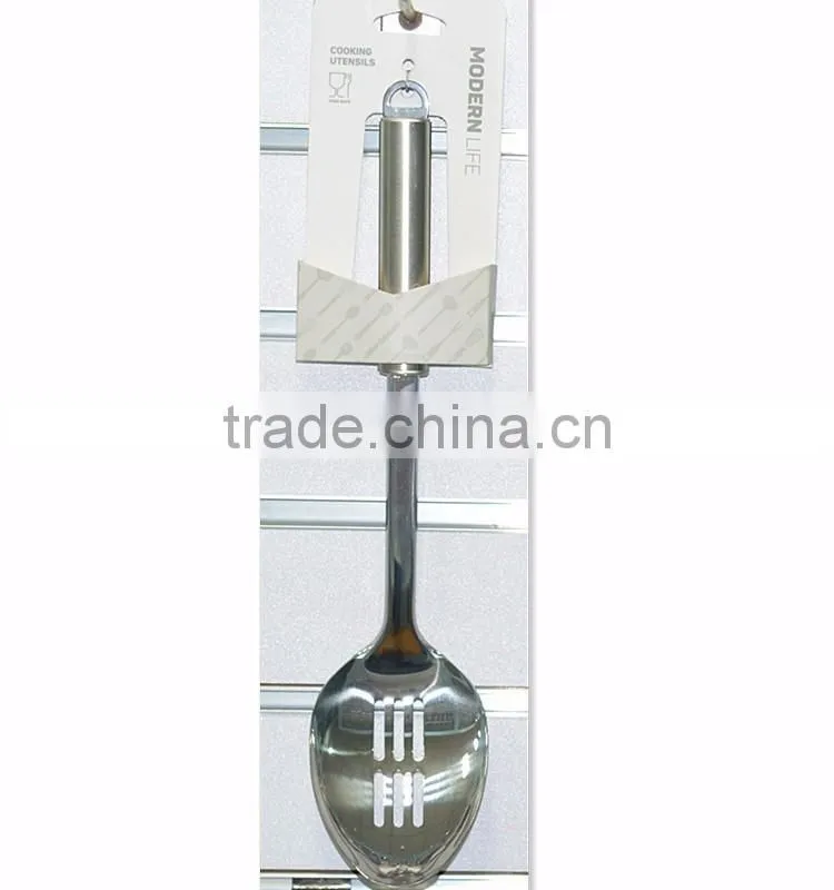 NT-6812 Kitchen Utensil Tool Stainless Steel Slotted Spoon