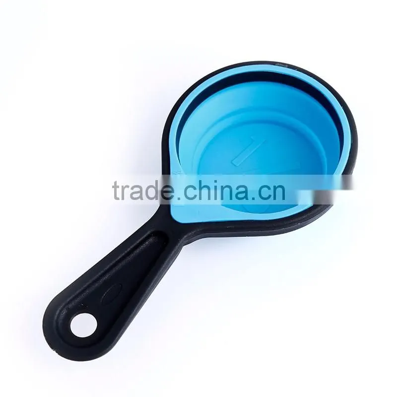 CBU02 4 PCS Silicone Measuring spoons / Cheap factory price