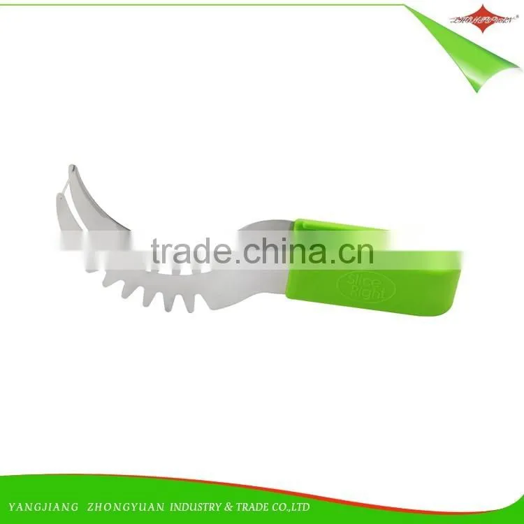 ZY-F1472 good quality tpr grip watermelon slicer