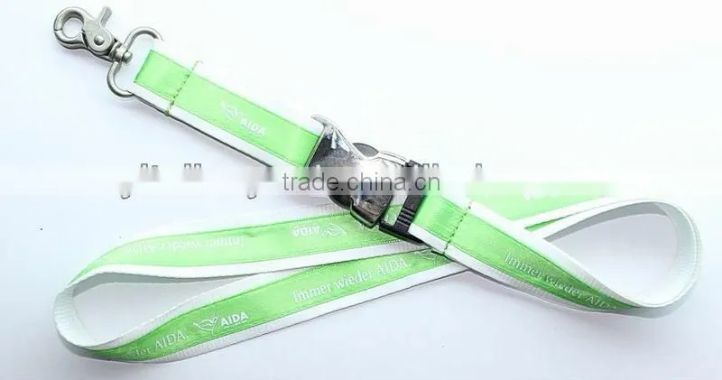 High Quailty double layer woven lanyard