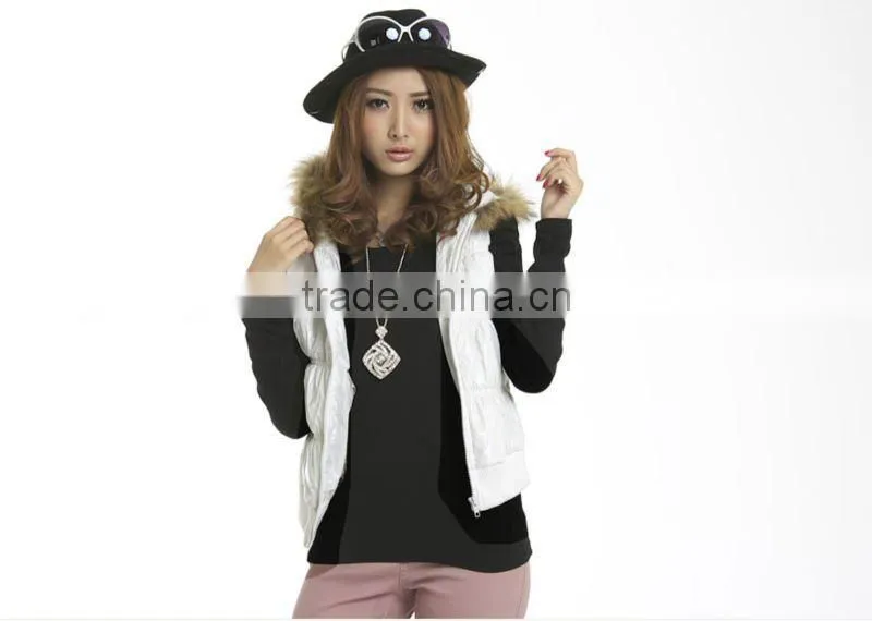 fashion women vest with OEM service