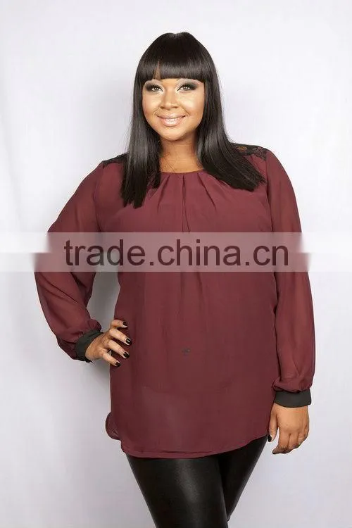 polyester printed top