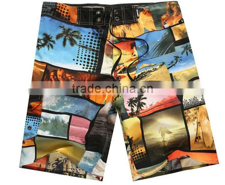 Mens casual seaside beach sarong shorts