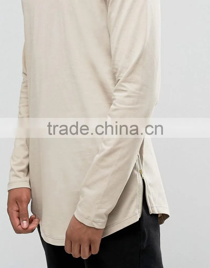 Guangzhou Shandao Factory Manufacture wholesale Price High Quality 180g 100% Cotton Short Sleeve O-Neck Longline Men's T Shirt