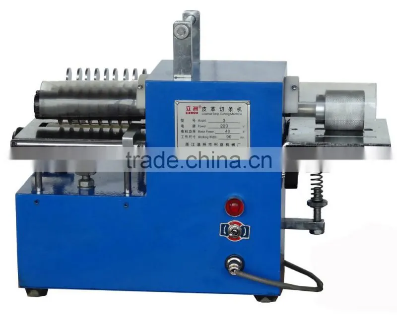high quality LZ-3 Dual Purpose Leather Strip Cutting Machine/leather strap cutting machine