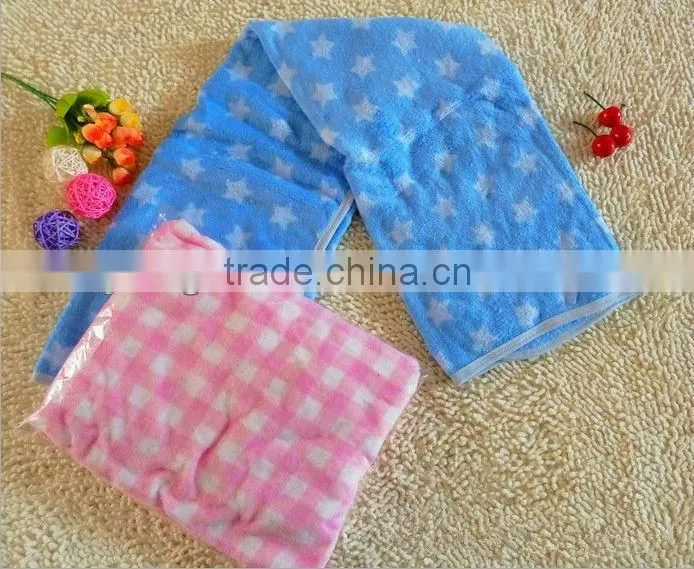 Sale fresh 100% polyester polar fleece cheap stock blanket