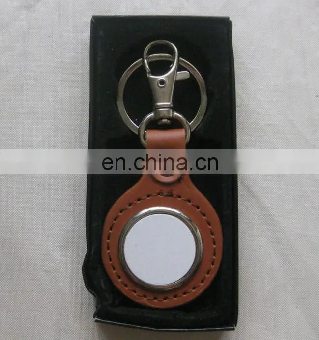 metal keyrings with aluminum sheet, sublimation printable
