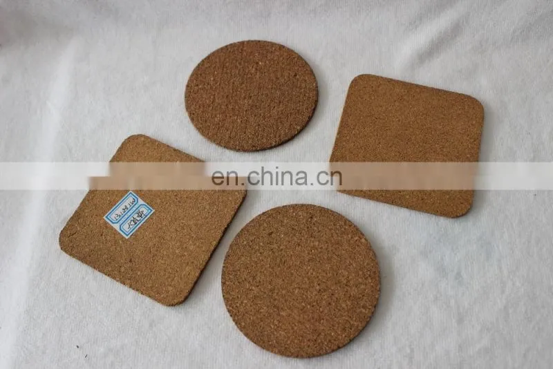 sublimation blank cork coasters soft wood coasters coffee cups mats