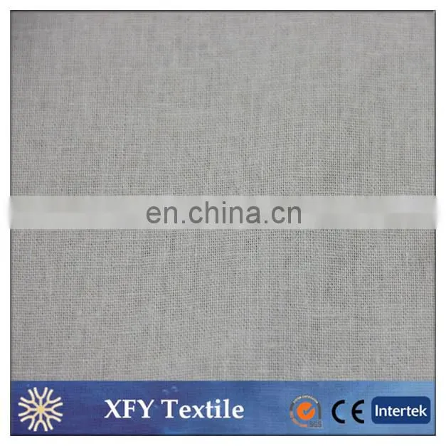 High quality dyed linen viscose blend textile fabric