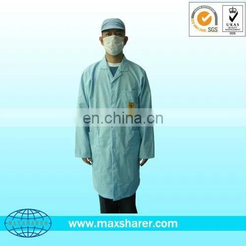 Best selling standard 3/4 length antistatic lab coat smock