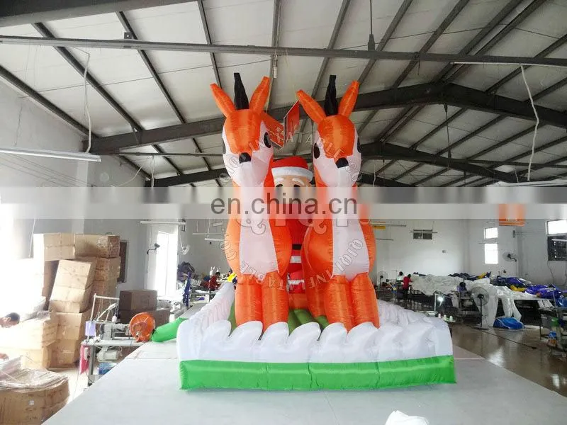 giant inflatable santa claus / Chrismas inflatable santa claus for advertisement