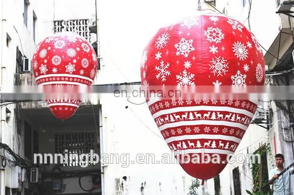 Christmas shopping mall decoration inflatable balloon