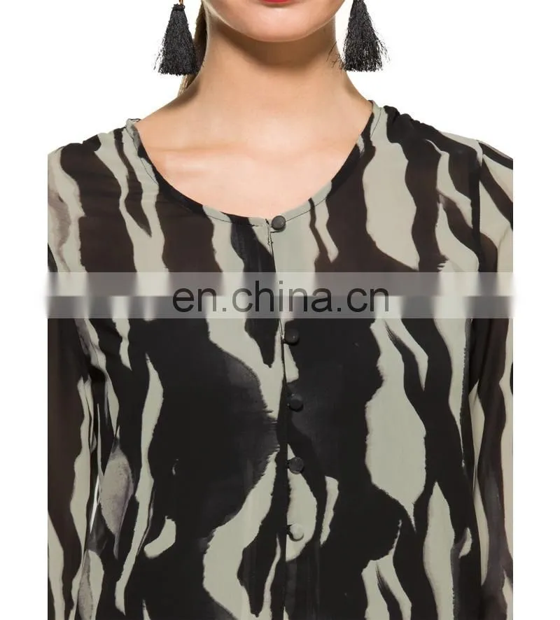 Black And White Printed Top for girls stylish black and white butterfly printed tank tops for women new style for girls