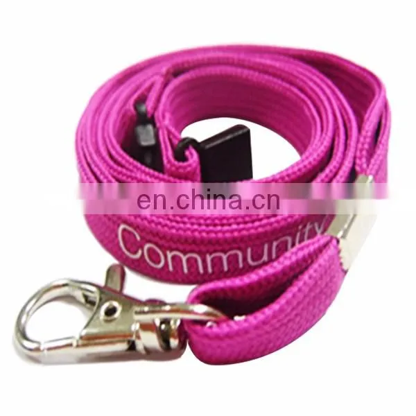 High quality printing tubular lanyard supplier
