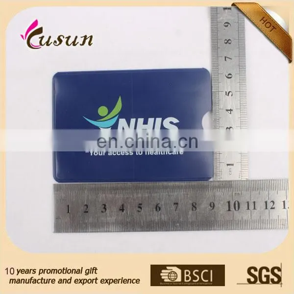 2015 Simple High quality leather pu credit ID card holder Fashion Custom Promotional Cheap Card Holder