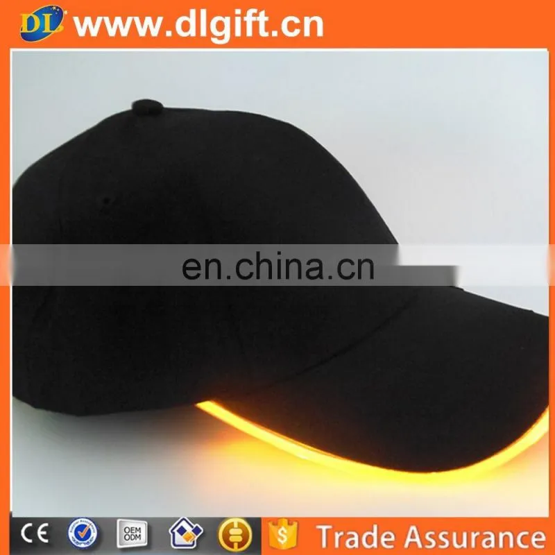 Fashion Unisex LED Light Up Party Baseball Hats Cap, Hard Hat With Led Light , Led Flashing Baseball Cap