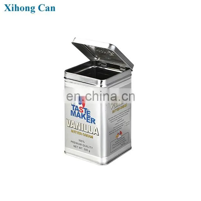 Hot Sale Rectangular Metal Personalized Gift Storage Tin Box