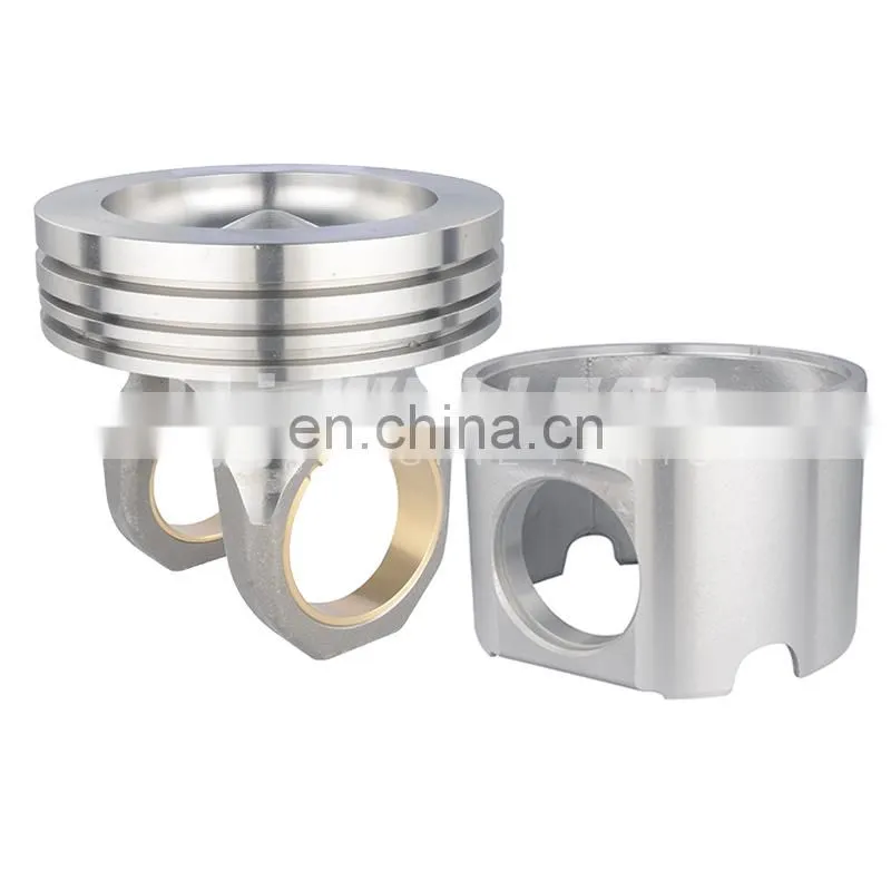 Diesel engine piston crown 23529367 skirt 23516681 For Detroit S60 Engine Dia 130mm