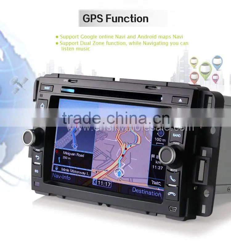 Erisin ES2012C 7" GMC Chevrolet Car Radio 2 Din Android Car GPS