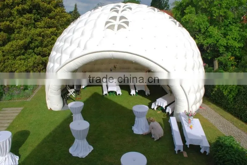 Large outdoor tent/ inflatable tent price/ inflatable booth tent with custom logo