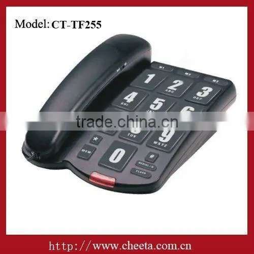 old people big button telephone with H.F talk