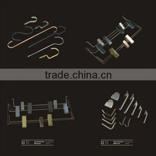 HA1559 high quality satin hanger white satin hanger