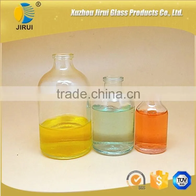 empty transparent aroma fragrance oil diffuser glass bottle