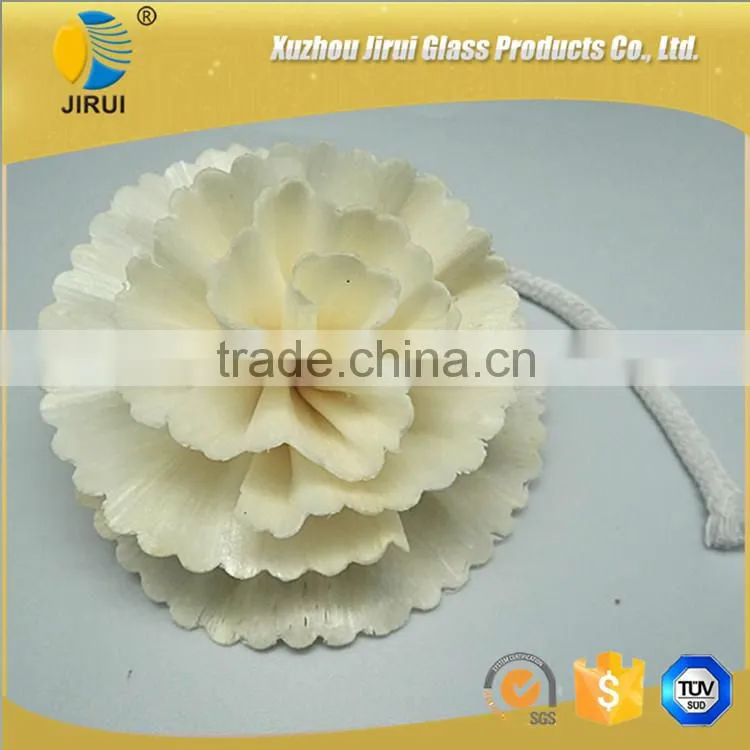 Natural flower white flower for diffuser bottle Reed diffuser stick with flower