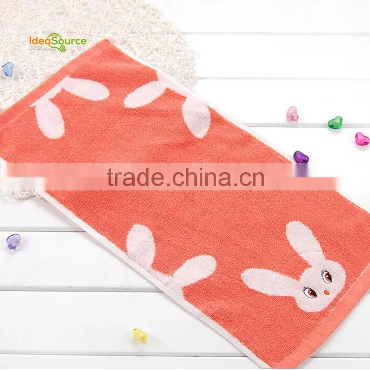 High quality 100% cotton colorful face towel