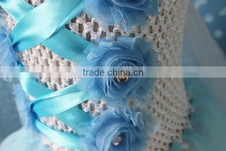 2014 summer wear dresses frozen princess elsa dress, princess dresses for children 10pcs/lot