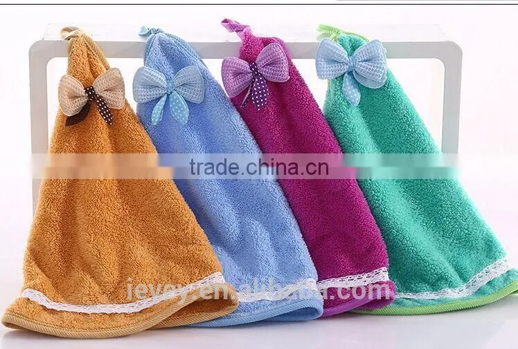 From China textile manufactory large supply coral velvet fabric cheap colorful custom printed hand towels