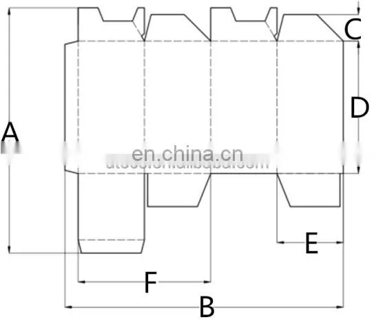 UFG600AG Automatic Pre-fold crash Lock Bottom Folder Gluer, fried chicken packaging box folding gluing machine