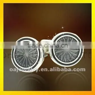 Fashion PNP plating bullet cufflink jewelry ,cufflink costume for men