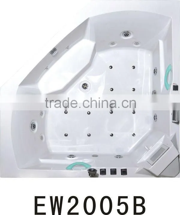 Corner Portable Plastic Bathtub Adult