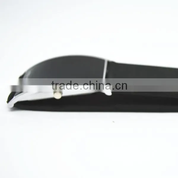 Cheap led watch 2014 made in China PU strap blue digital led lgith cheap led watch