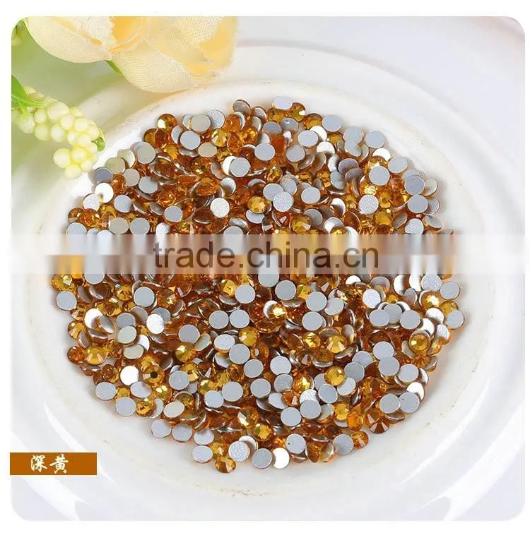SS50 Clear Crystal Hot-fix Flat back Crystal Rhinestones Hot Fix Rhinestone Nail Art