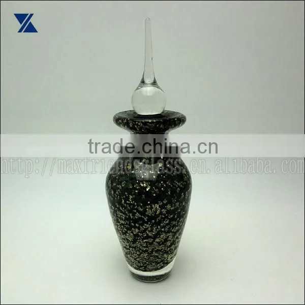 110ml Fancy Black With Shiny Spot Glass Perfume Bottle