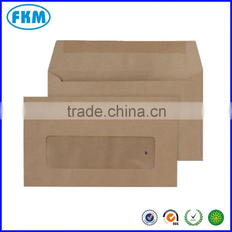 89*152mm 70gsm manlina Wallet Gummed Window envelope