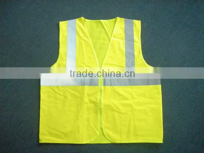 super bright newest safety vest Hi-vis safety vest safety tank top waistcoat