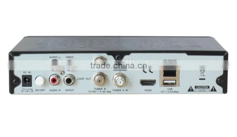 Original ZGEMMA H .2S Twin Tuner DVB-S2 + DVB-S2 Dual Core Satellite Receiver support TF memory Card