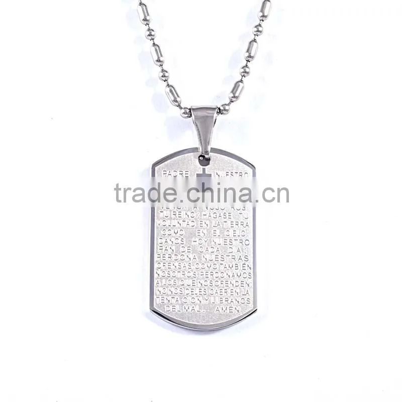 Engagement Occasion And Unise Tag Pendnat Wholesale Cross Pendant Bulk Sale