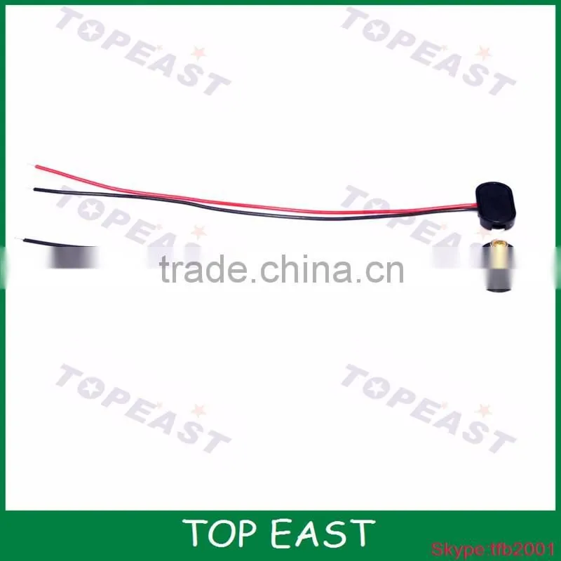 9V I-Style Battery Snap 9v battery clip 150mm button cell battery clips