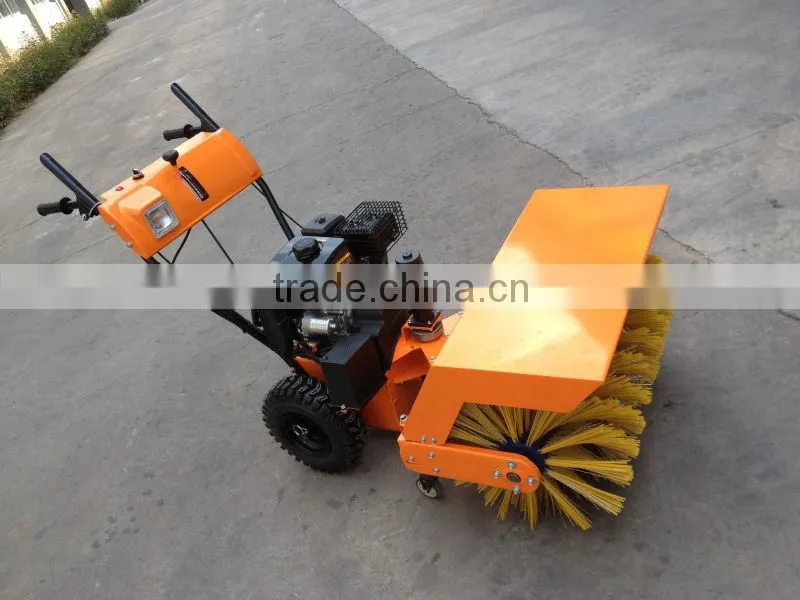 6.5hp Loncin Gas Snow Sweeper /Snow Blower/Power Broom Sweeper Garden Cleaning Tools