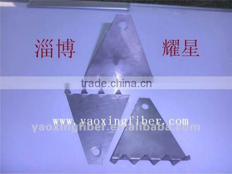 M shape ceramic fiber anchor