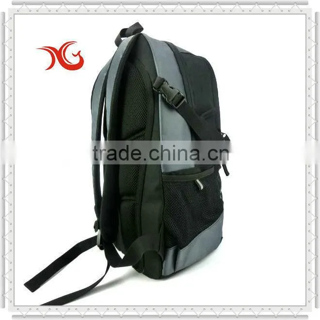 black simple sports backpack