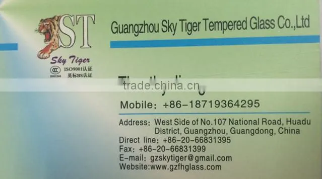 good price for Laminated clear Glass