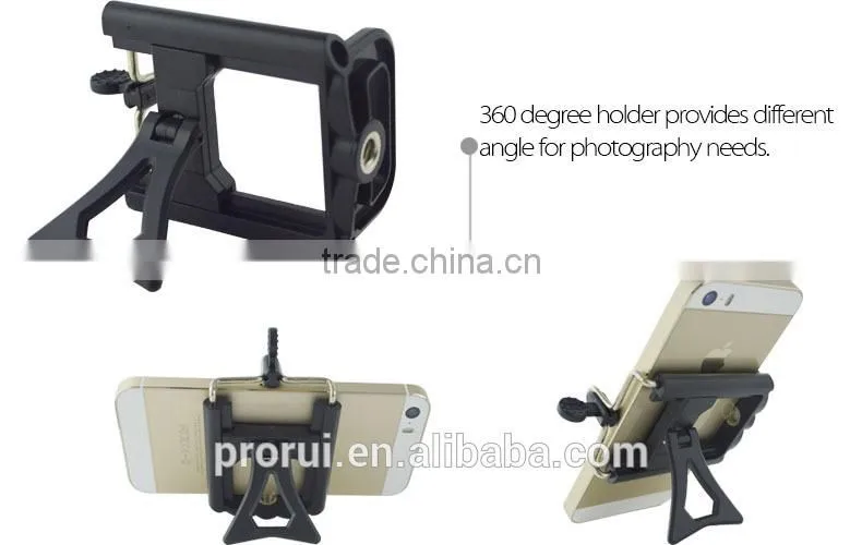 Universal Mobile Phone Holder Cable Clip, Camera Clip Bracket, Cell Phone Holder